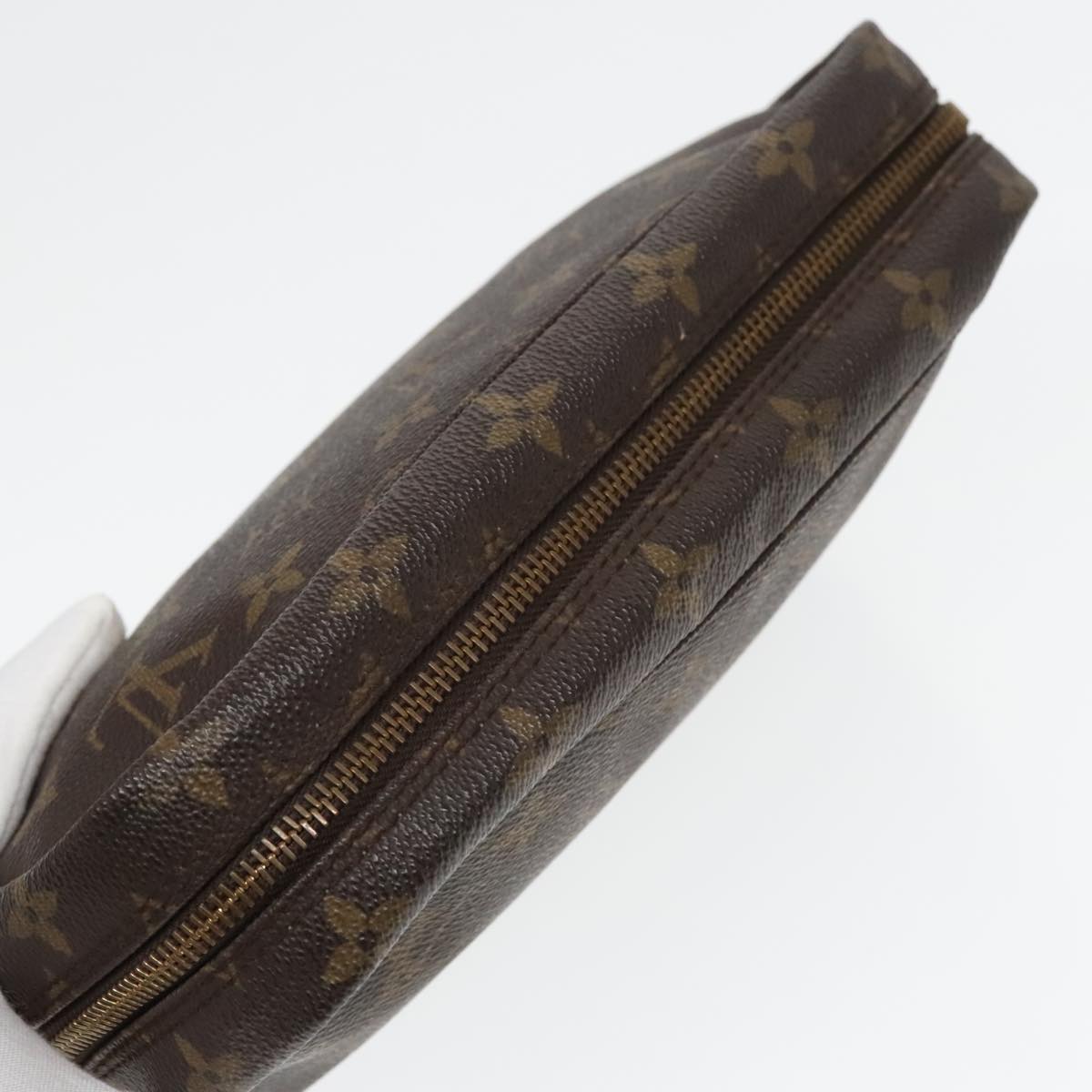 Louis Vuitton Truth Toilette 23 Brown Canvas Clutch Bag