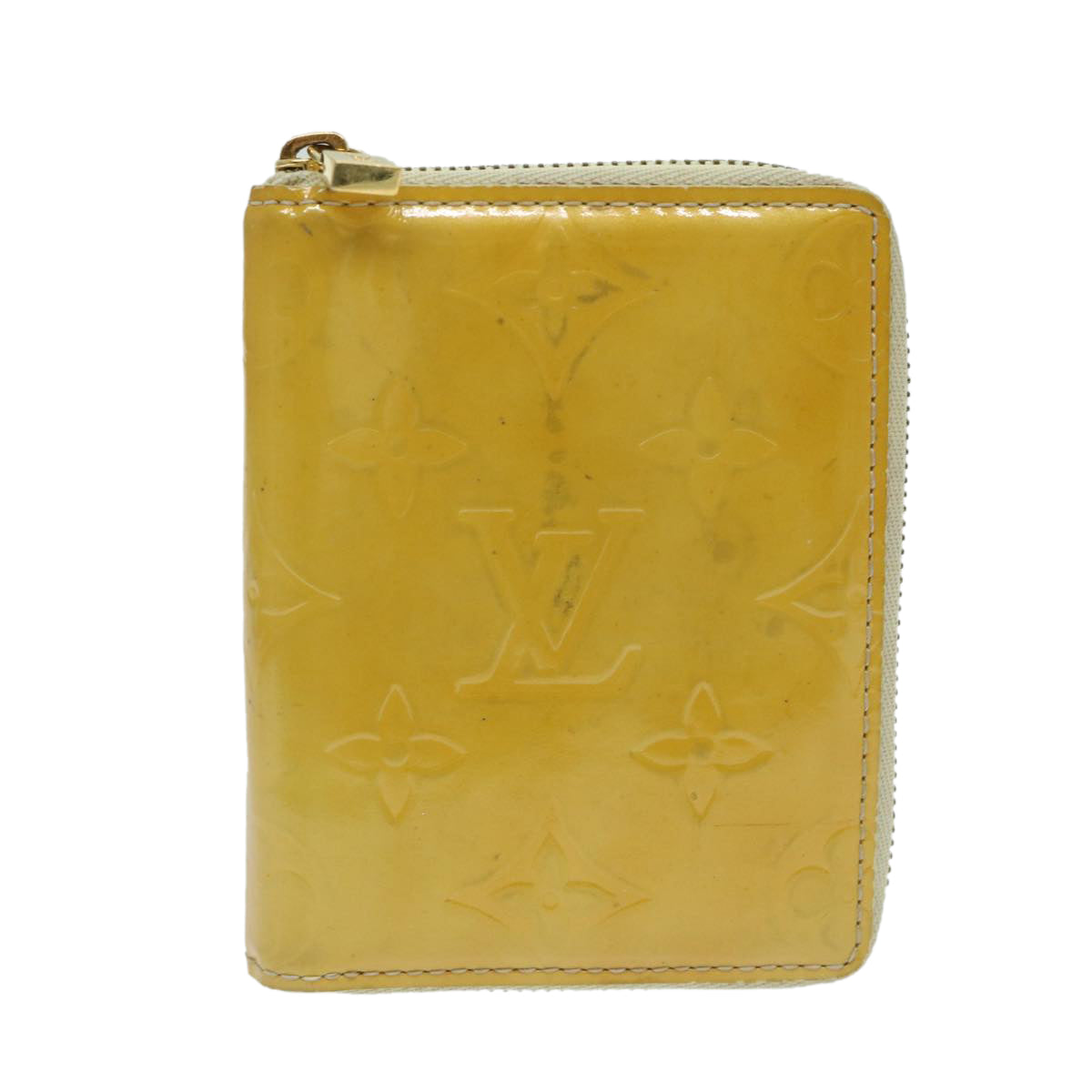 Louis Vuitton Vénus Beige Patent Leather Wallet  ()