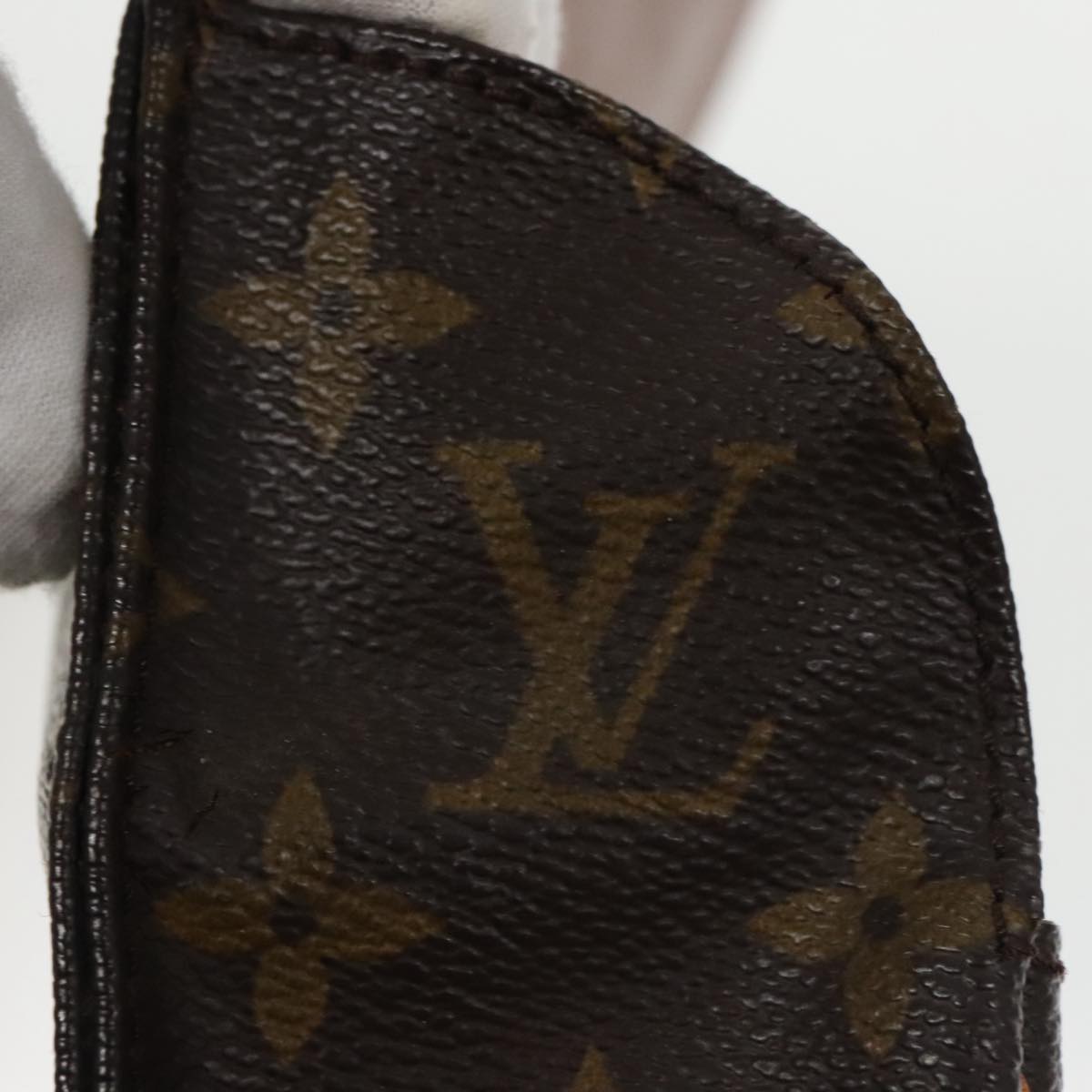 Louis Vuitton Cartouchiere Brown Canvas Shoulder Bag