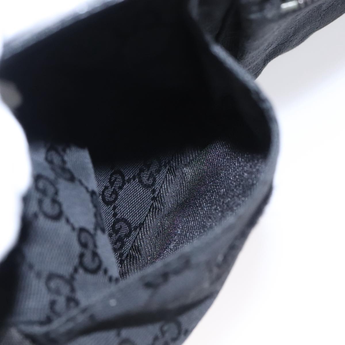 Gucci Belt Bag Black Canvas Shoulder Bag