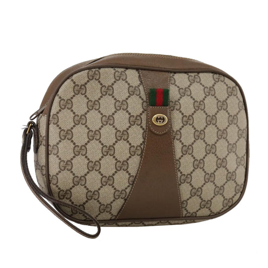 Gucci Gg Canvas Beige Canvas Clutch Bag ()