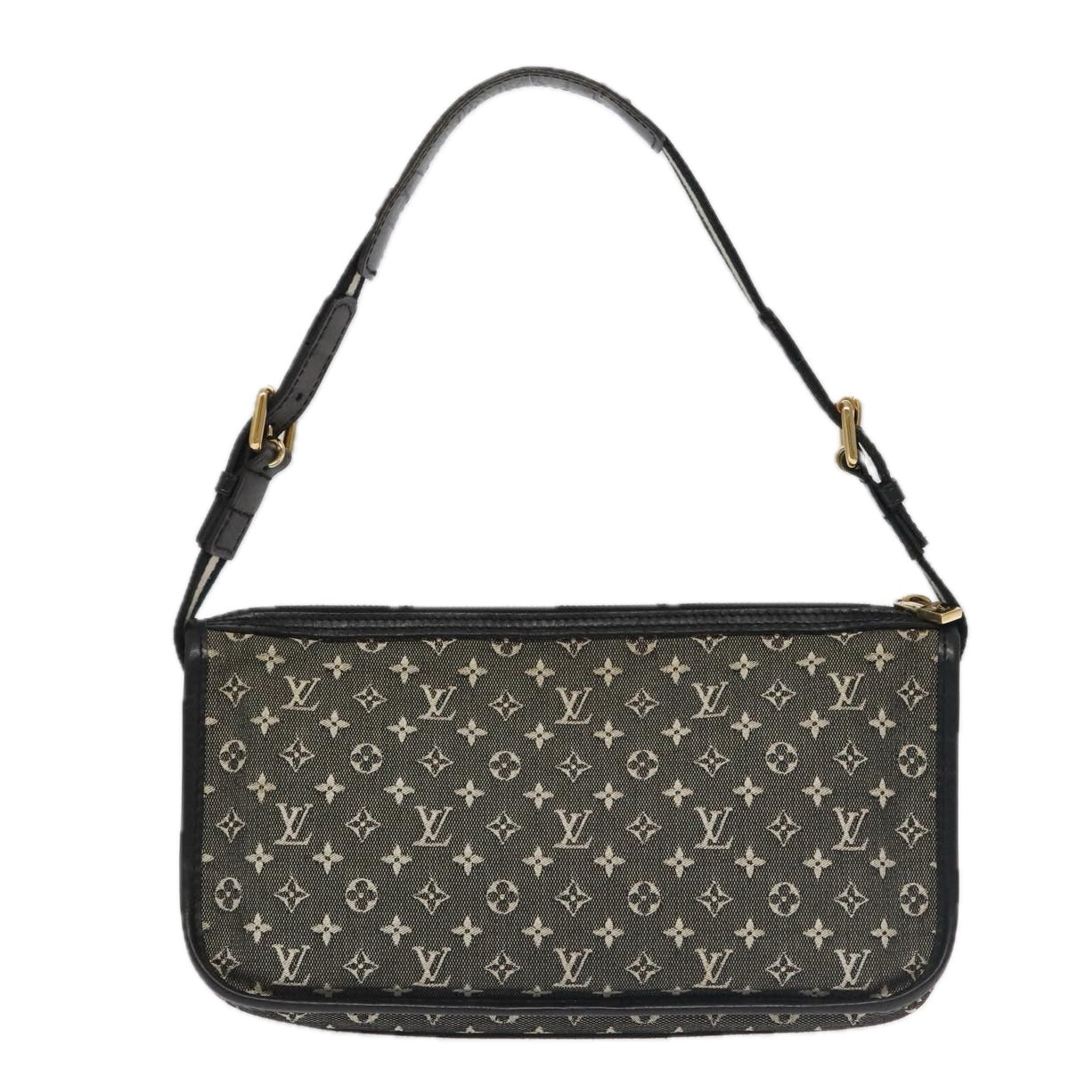 Louis Vuitton Pochette Black Canvas Shoulder Bag