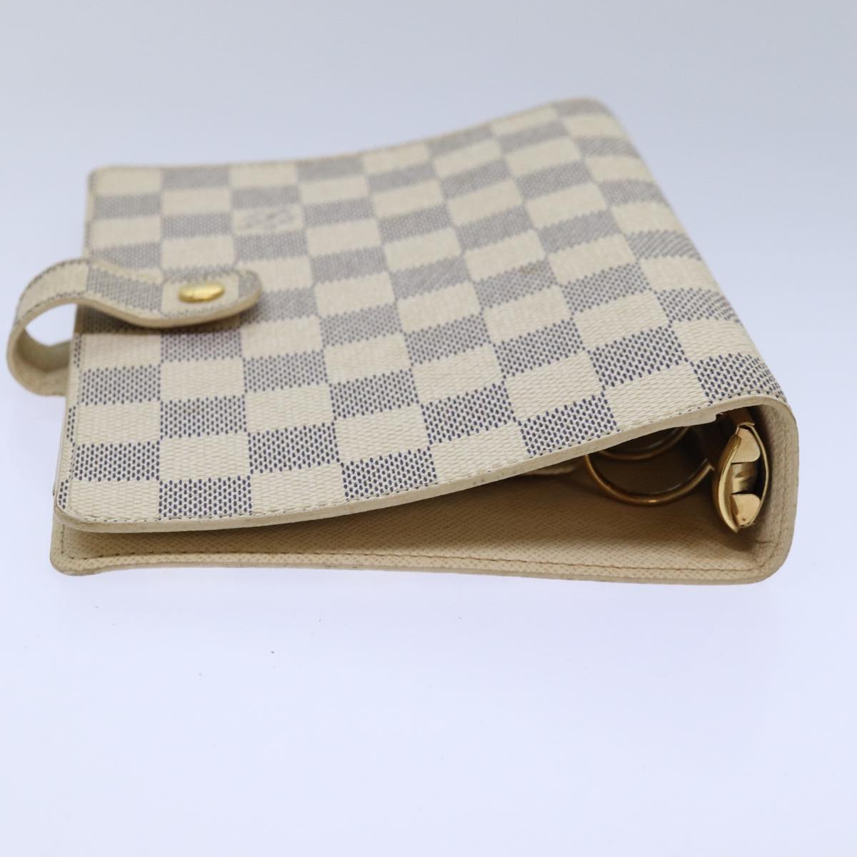 Louis Vuitton Agenda Cover Beige Canvas Wallet