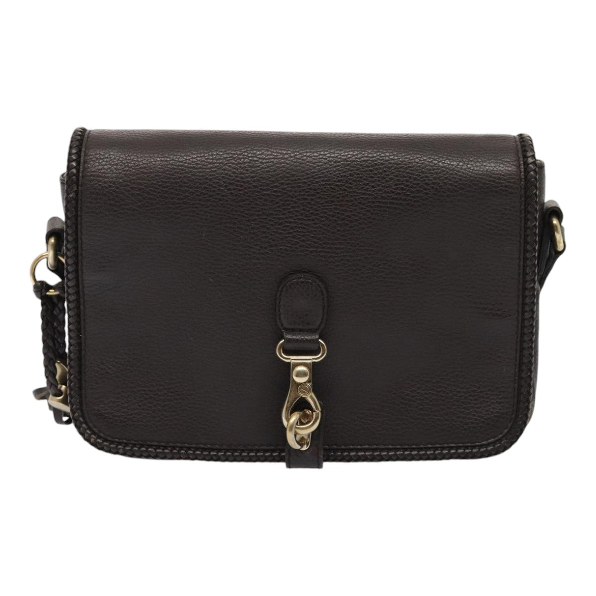 Gucci Marrakech Brown Leather Shoulder Bag ()