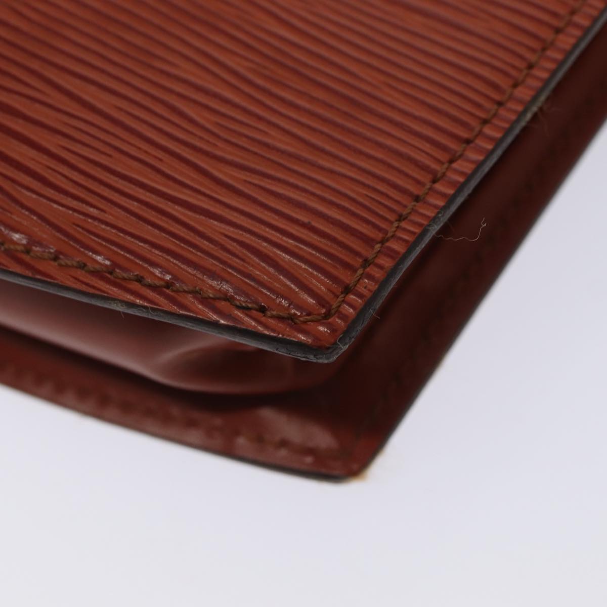 Louis Vuitton Presbourg Brown Leather Shoulder Bag