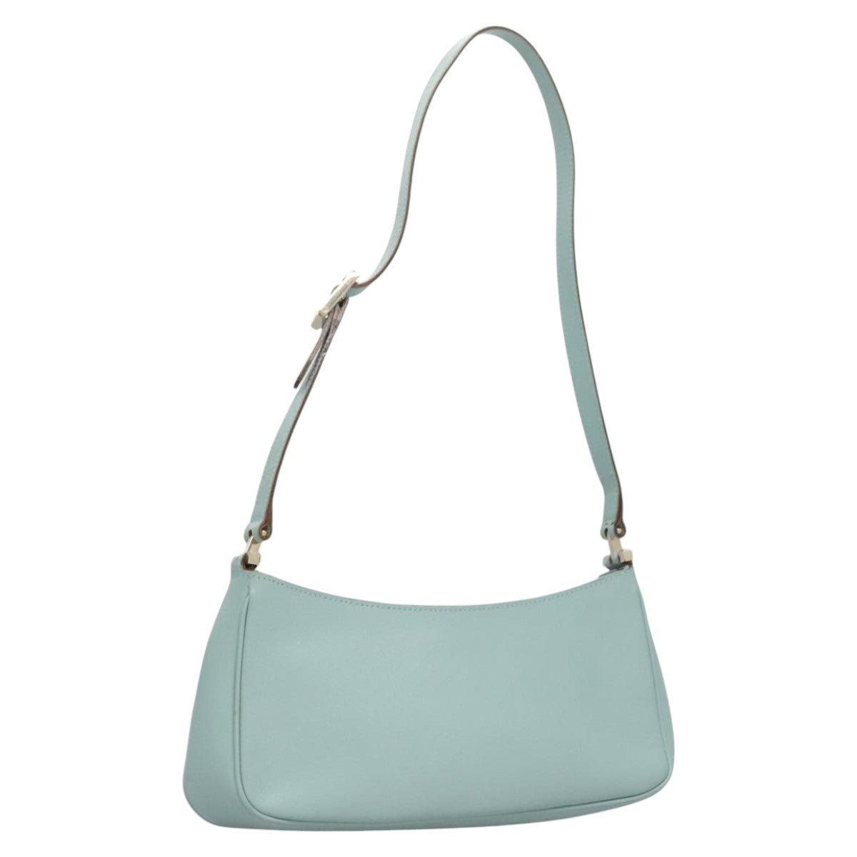 Gucci Micro Small Gg Canvas Blue Leather Shoulder Bag