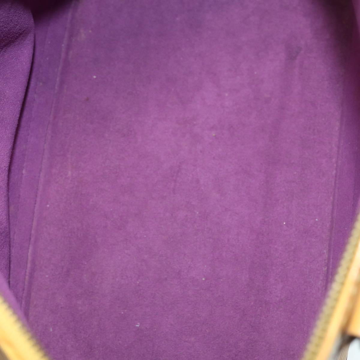 Louis Vuitton Alma Yellow Leather Handbag