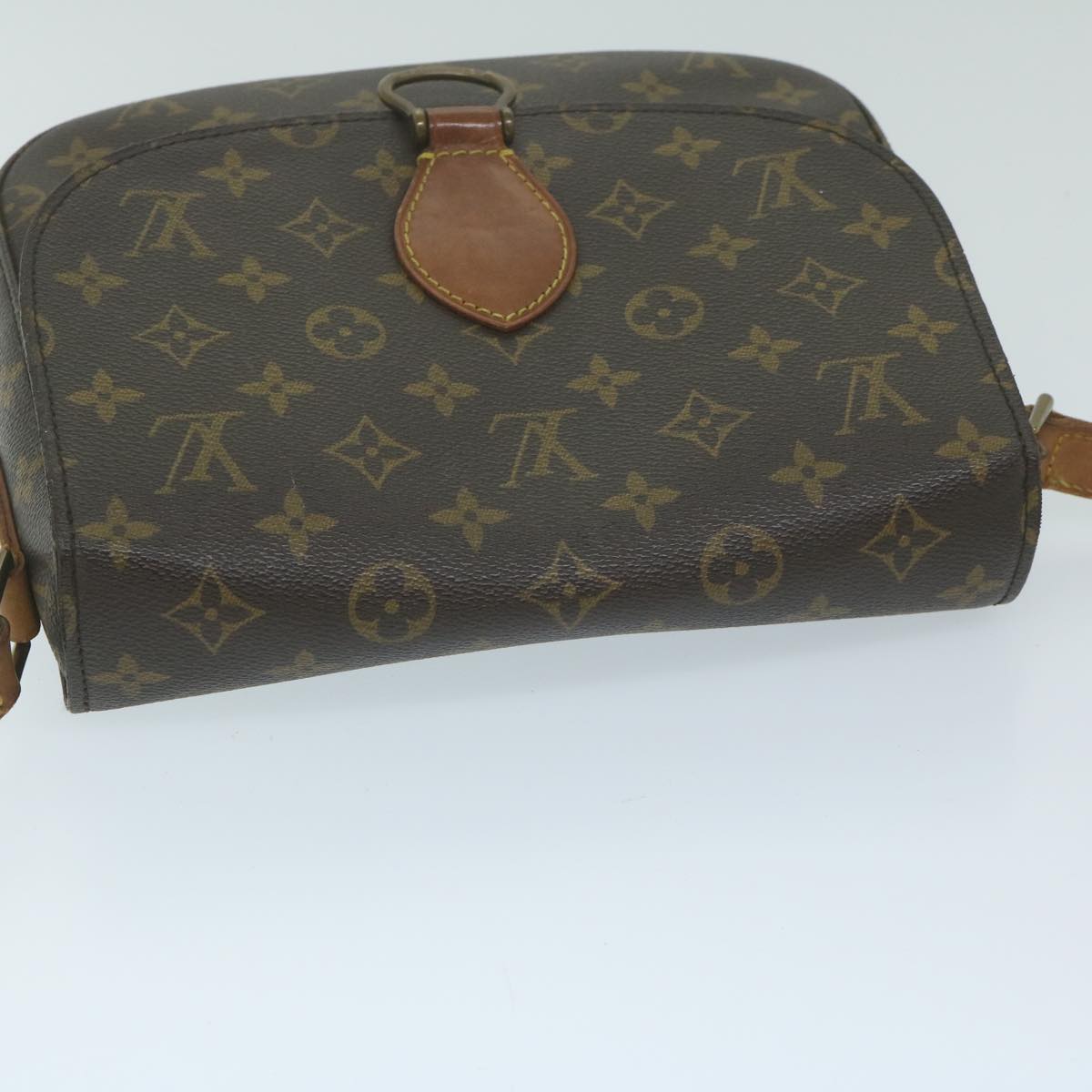 Louis Vuitton Saint Cloud Brown Canvas Shoulder Bag