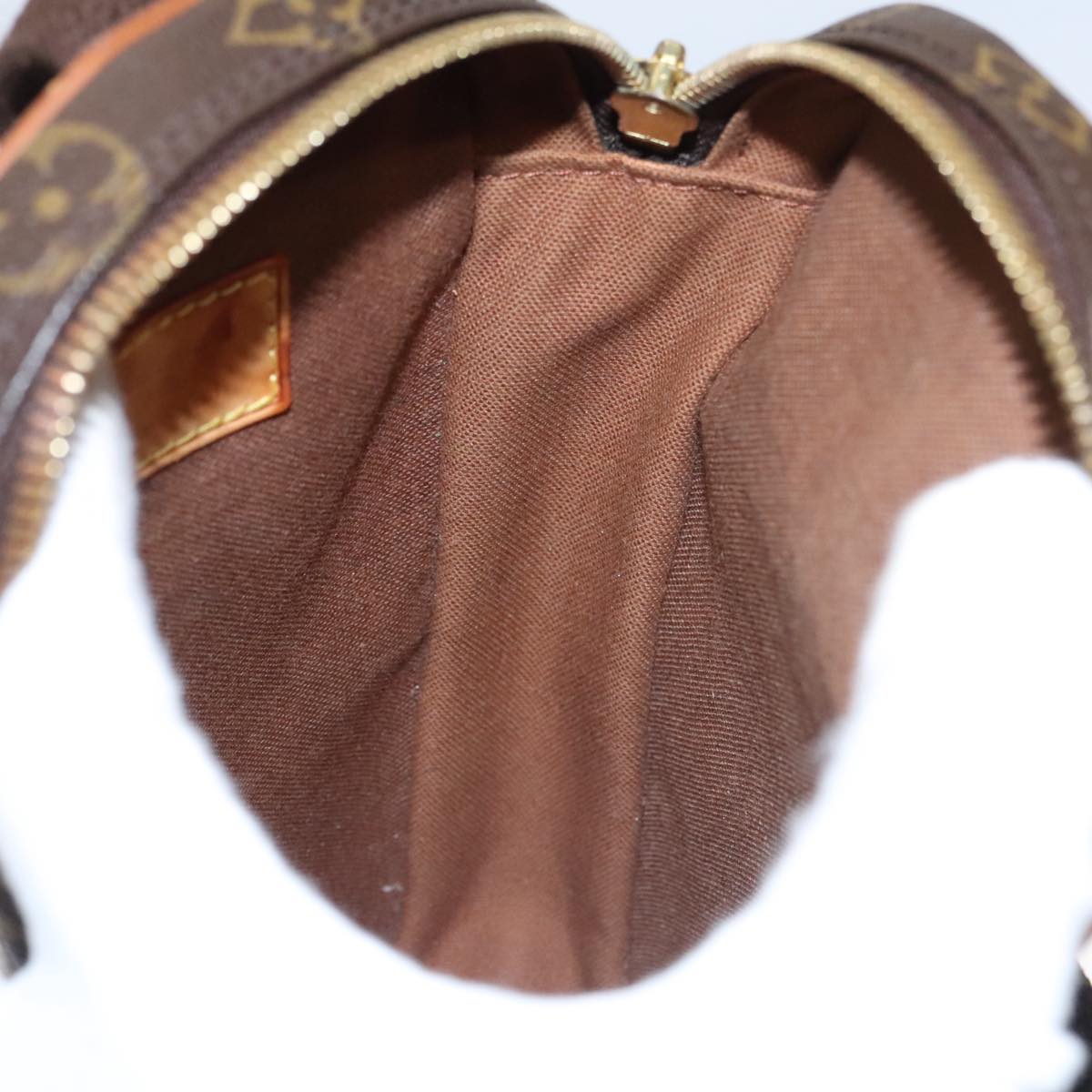 Louis Vuitton Pochette Gange Brown Canvas Shoulder Bag