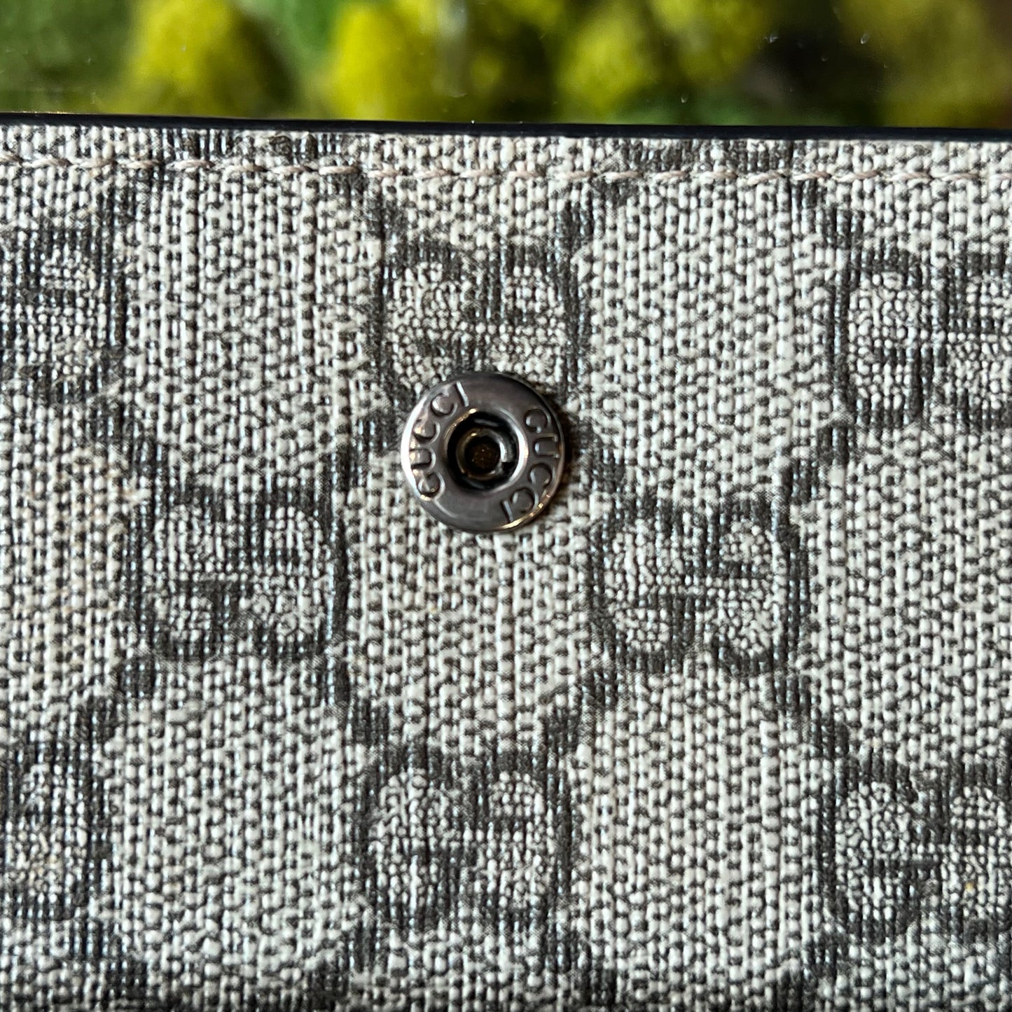 GUCCI Dionysus Super Mini Beige GG Supreme Canvas Shoulder Bag