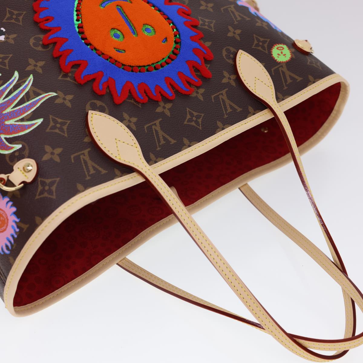 Louis Vuitton Neverfull Gm Brown Canvas Tote Bag