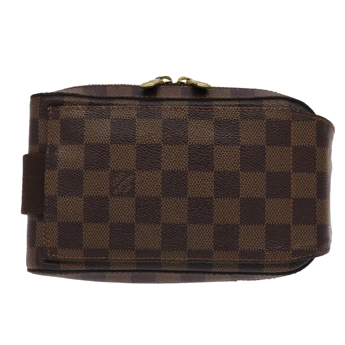 Louis Vuitton Geronimos Brown Canvas Shoulder Bag