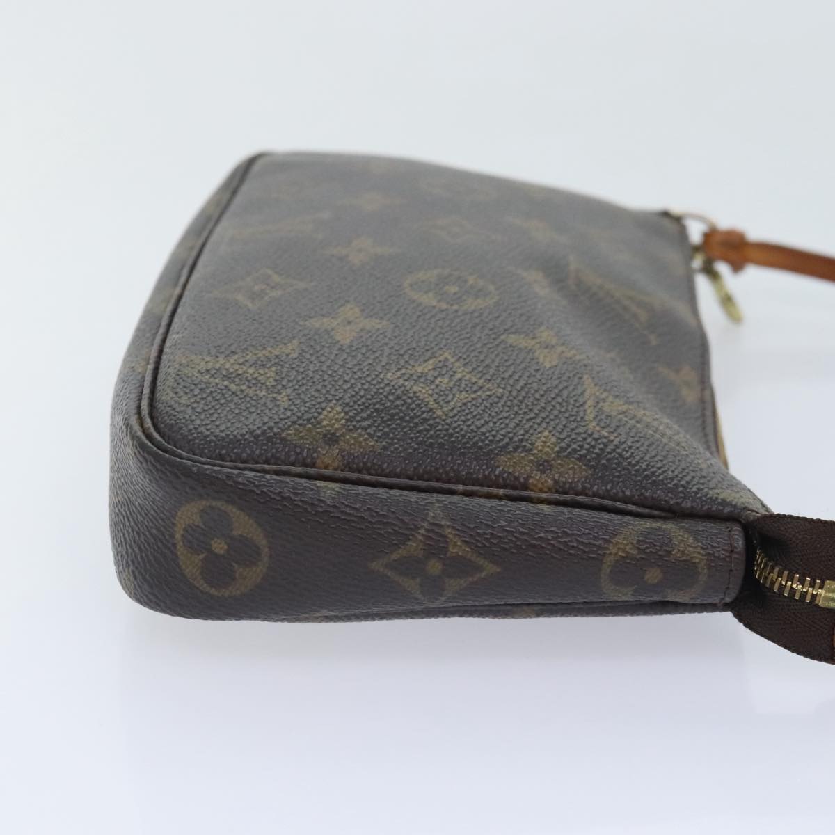 Louis Vuitton Pochette Accessoire Brown Canvas Shoulder Bag