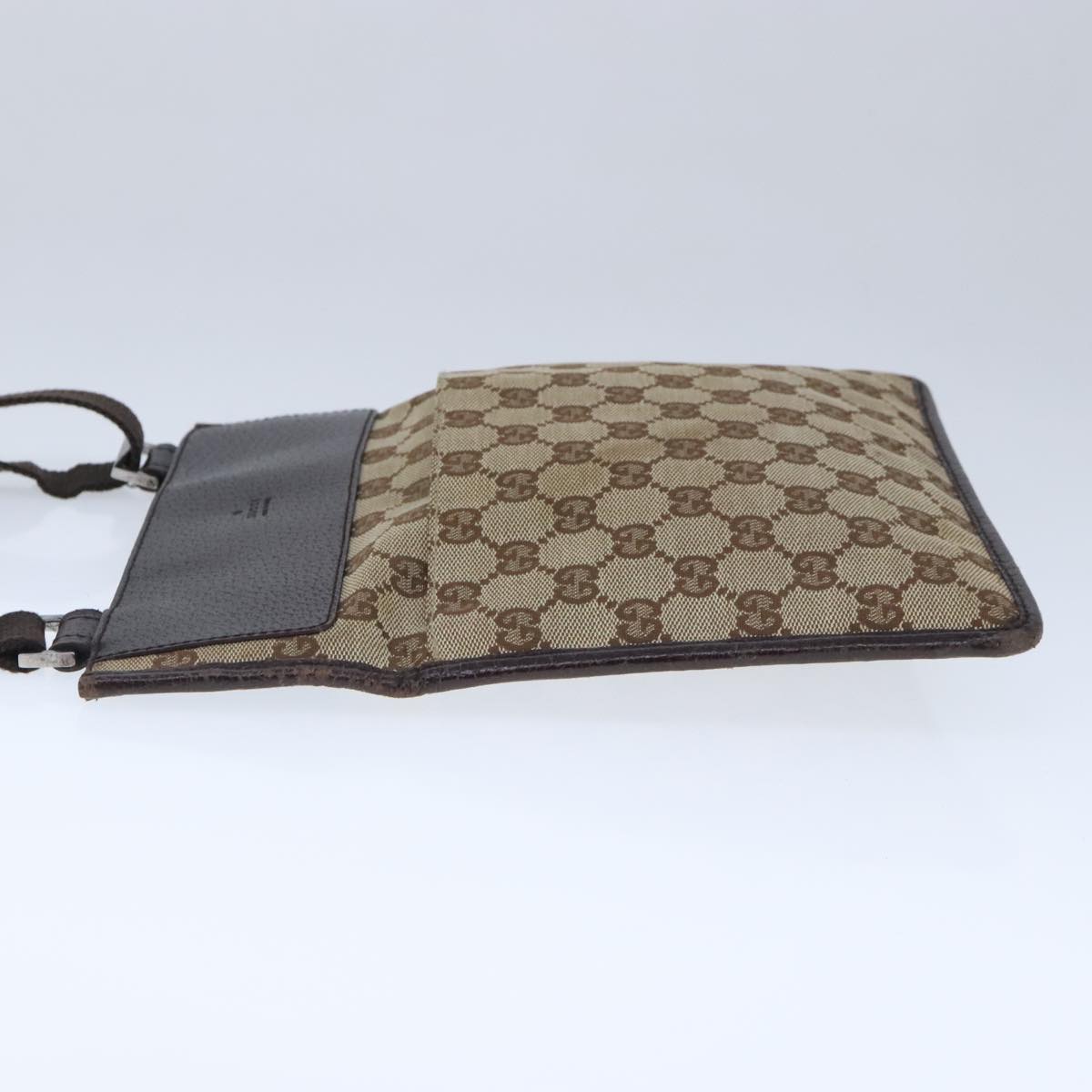 Gucci Gg Canvas Brown Canvas Shoulder Bag
