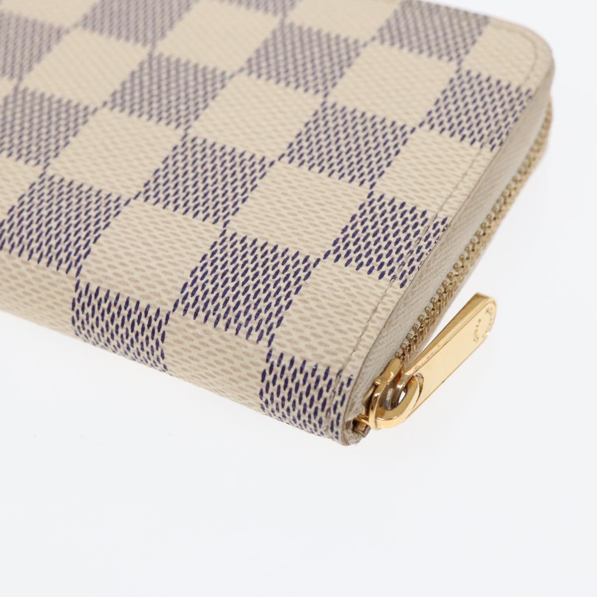 Louis Vuitton Zippy Wallet White Canvas Wallet