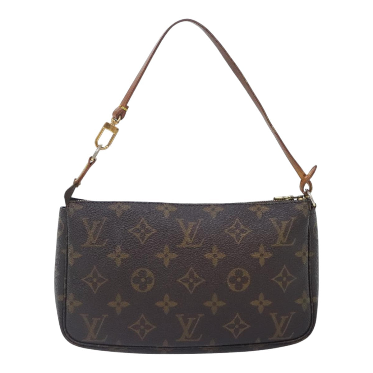 Louis Vuitton Pochette Accessoire Brown Canvas Shoulder Bag