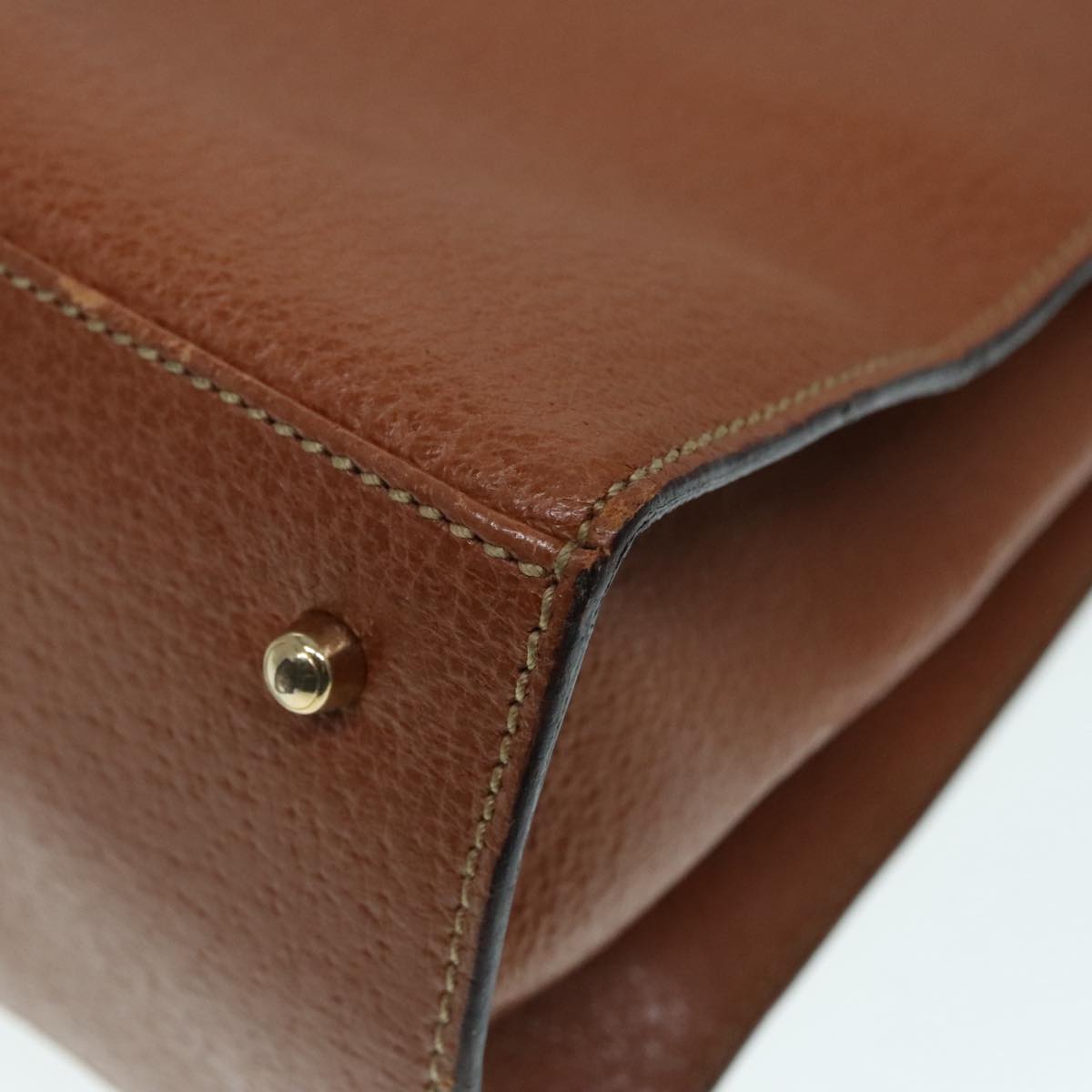 Gucci Lady Lock Brown Leather Handbag