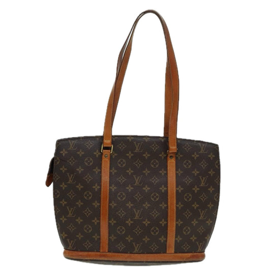 Louis Vuitton Babylone Brown Canvas Tote Bag