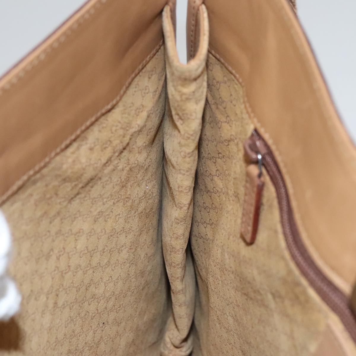 Gucci Sherry Brown Leather Shoulder Bag