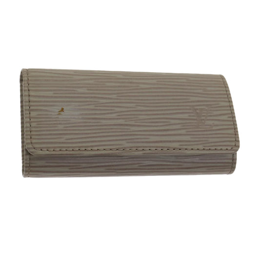 Louis Vuitton Multiclés 4 Blue Leather Wallet  ()