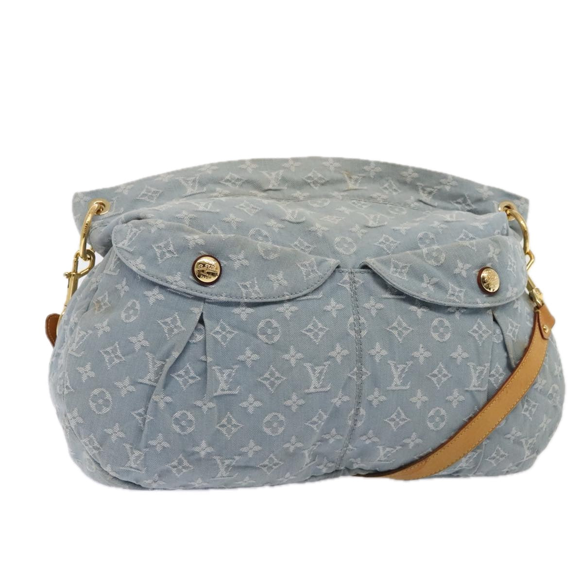 Louis Vuitton Daily Grey Denim - Jeans Shoulder Bag