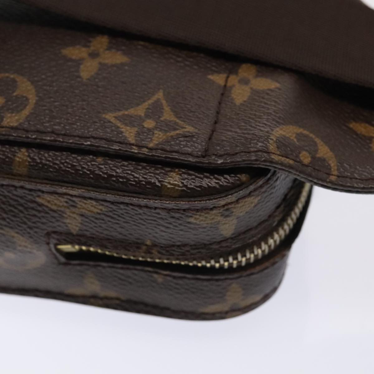 Louis Vuitton Geronimos Brown Canvas Clutch Bag