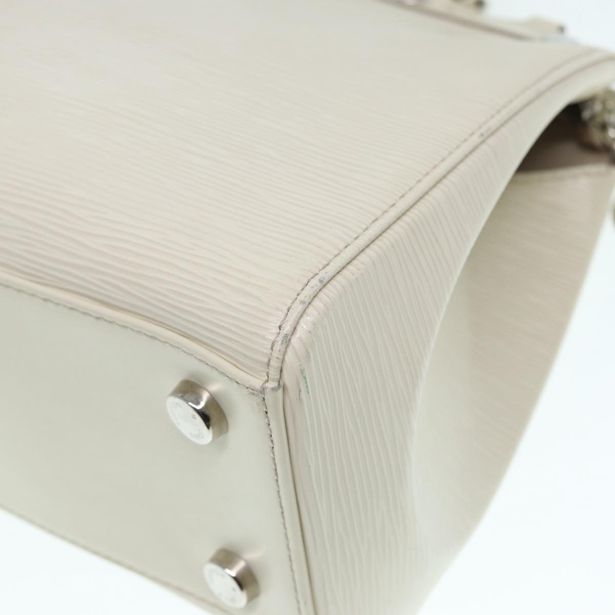 Louis Vuitton Blair Ecru Leather Handbag