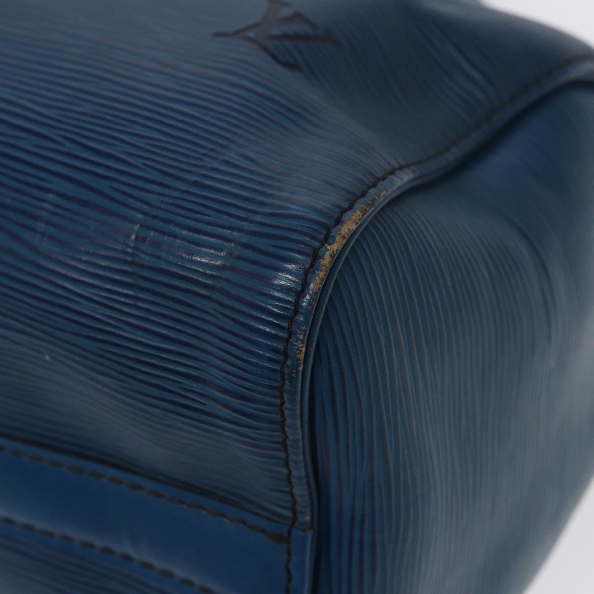 Louis Vuitton Speedy 25 Navy Leather Handbag