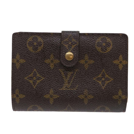 Louis Vuitton Viennois Brown Canvas Wallet
