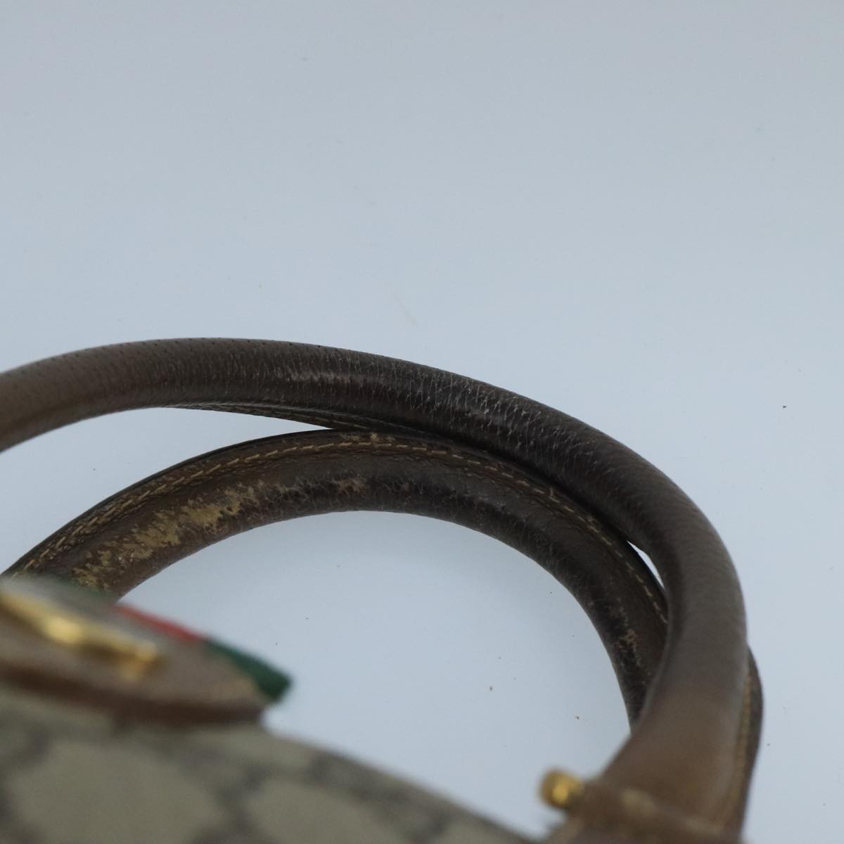 Gucci Gg Supreme Beige Canvas Travel Bag