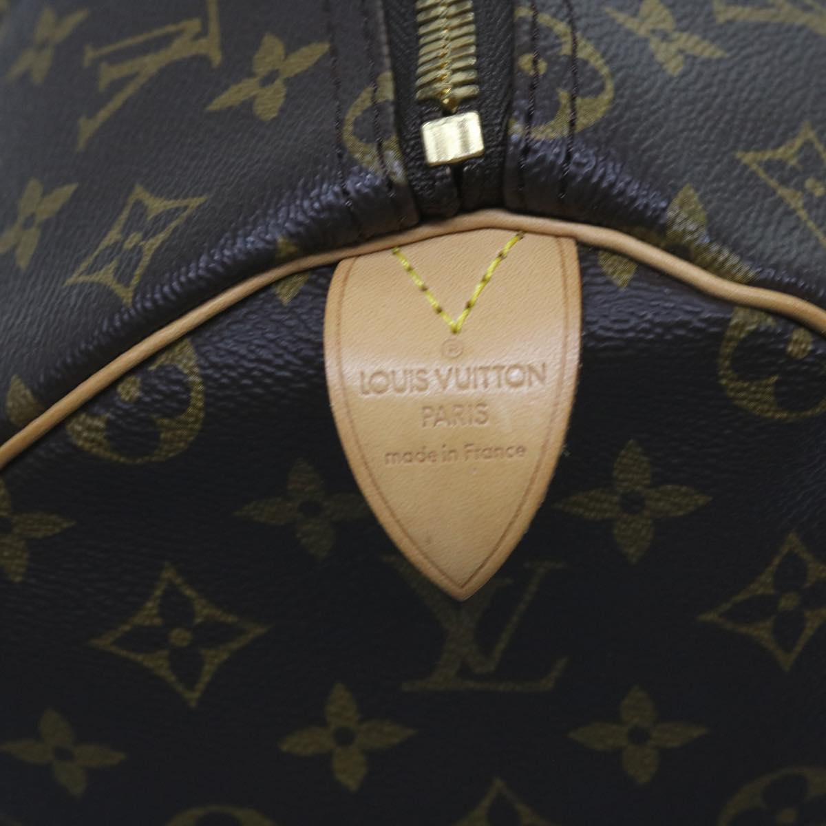Louis Vuitton Keepall 50 Brown Canvas Travel Bag