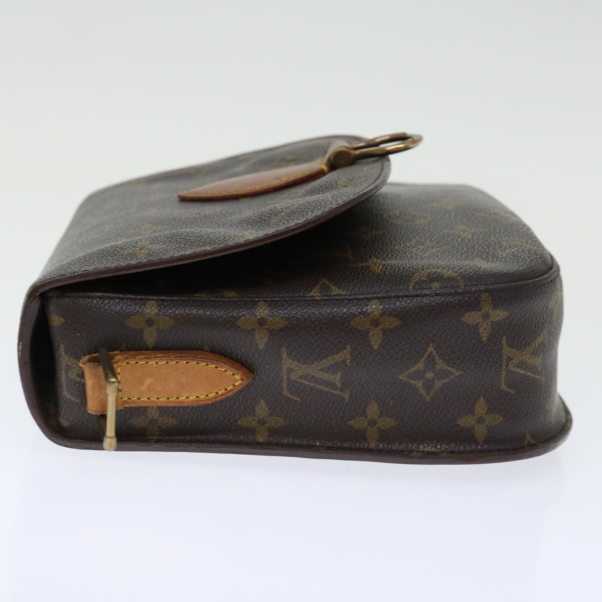 Louis Vuitton Saint Cloud Brown Canvas Shoulder Bag