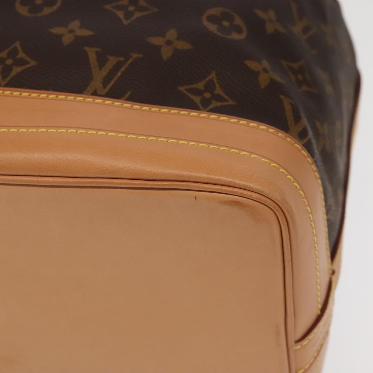 Louis Vuitton Noé Brown Canvas Shoulder Bag