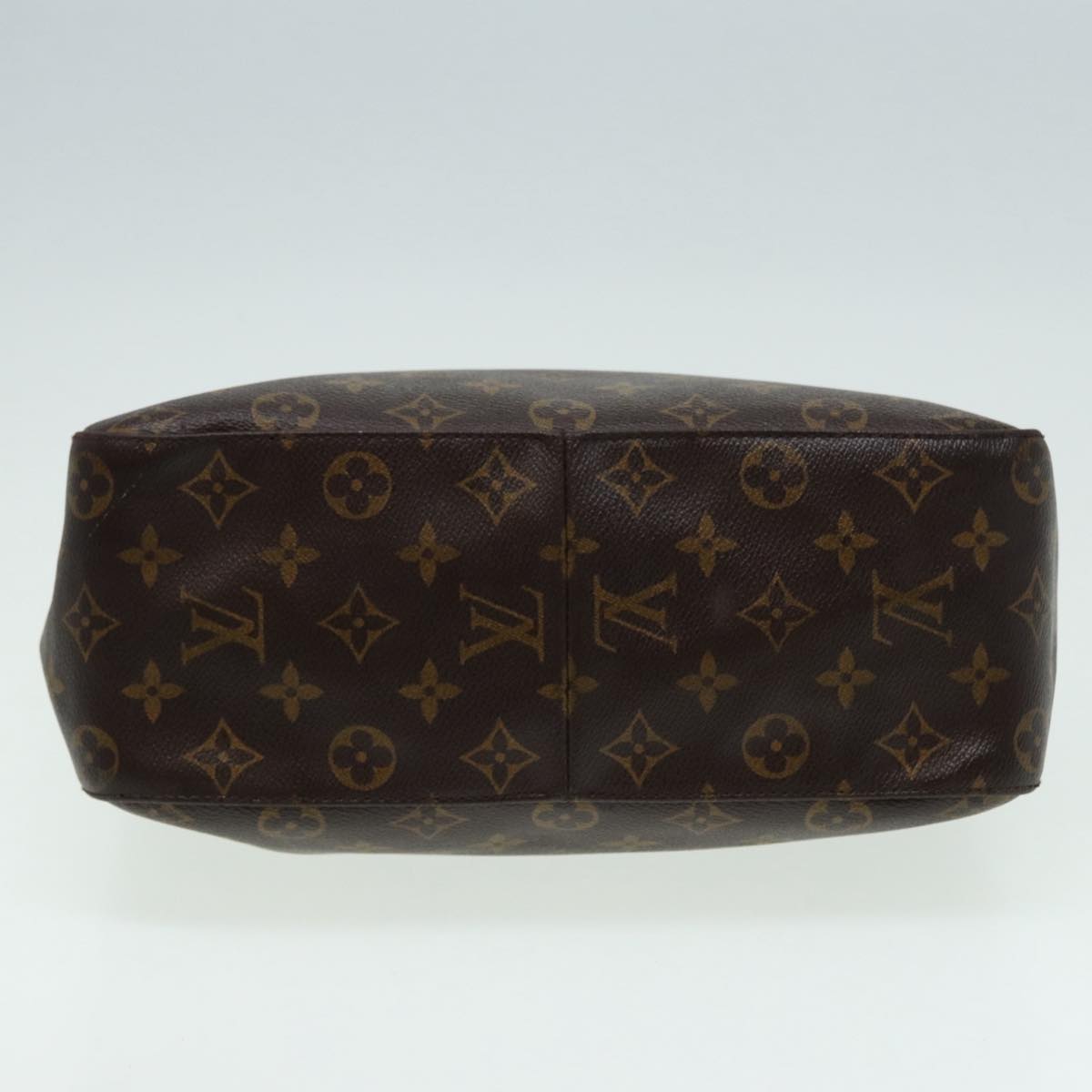 Louis Vuitton Looping Gm Brown Canvas Shoulder Bag