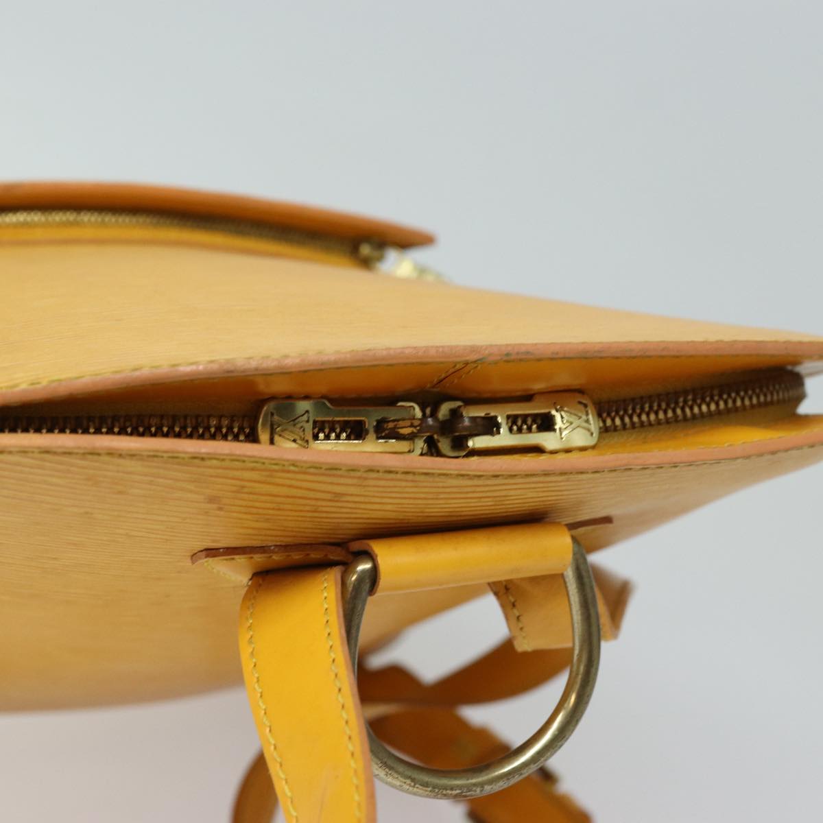 Louis Vuitton Gobelins Yellow Leather Backpack Bag