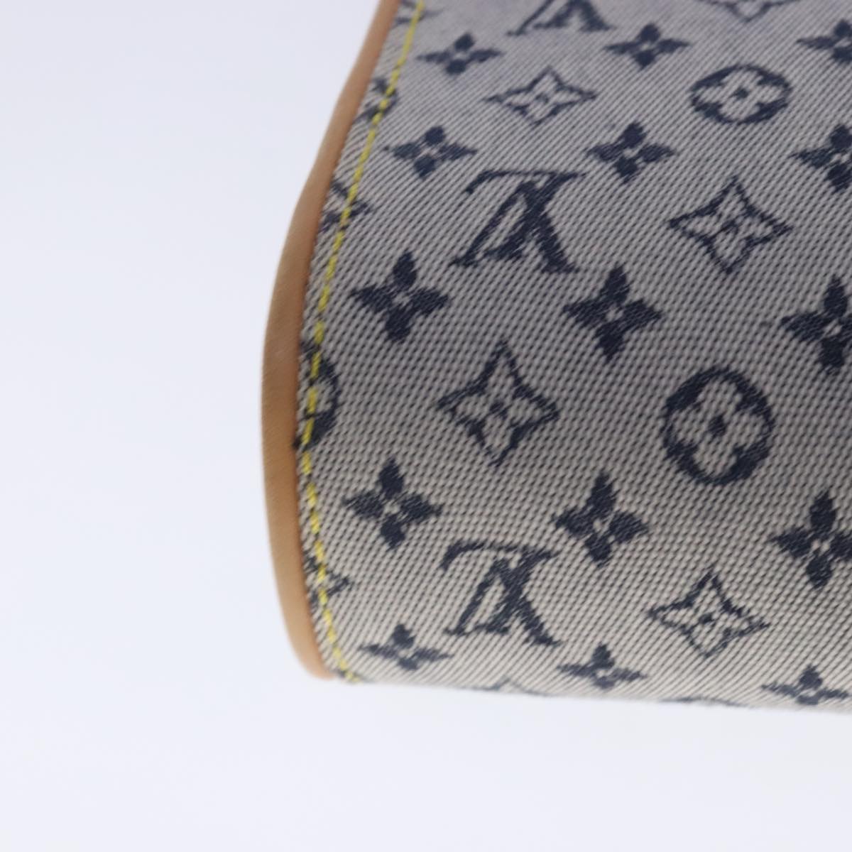 Louis Vuitton Camille Navy Canvas Shoulder Bag