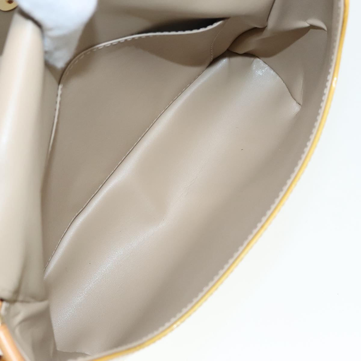 Louis Vuitton Thompson Street Yellow Patent Leather Shoulder Bag