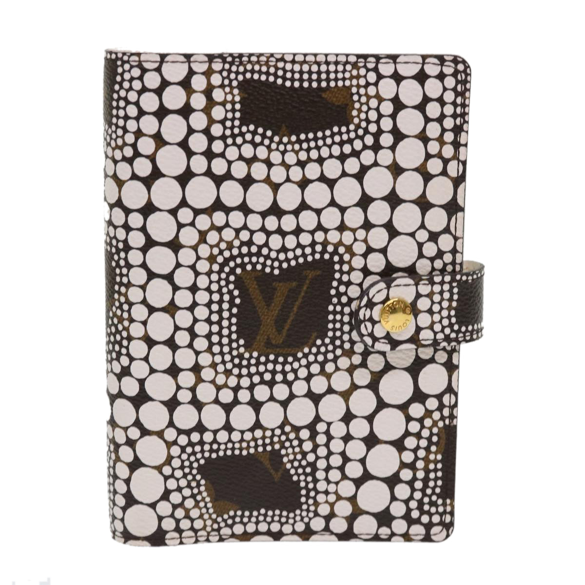 Louis Vuitton Agenda Cover White Canvas Wallet