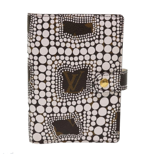 Louis Vuitton Agenda Cover White Canvas Wallet