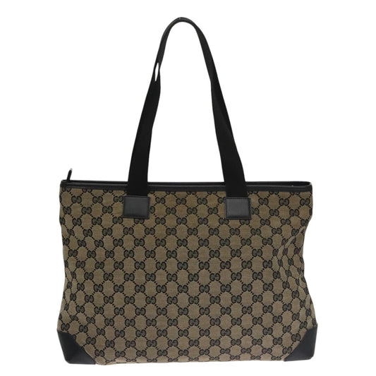 Gucci Gg Canvas Beige Canvas Tote Bag ()
