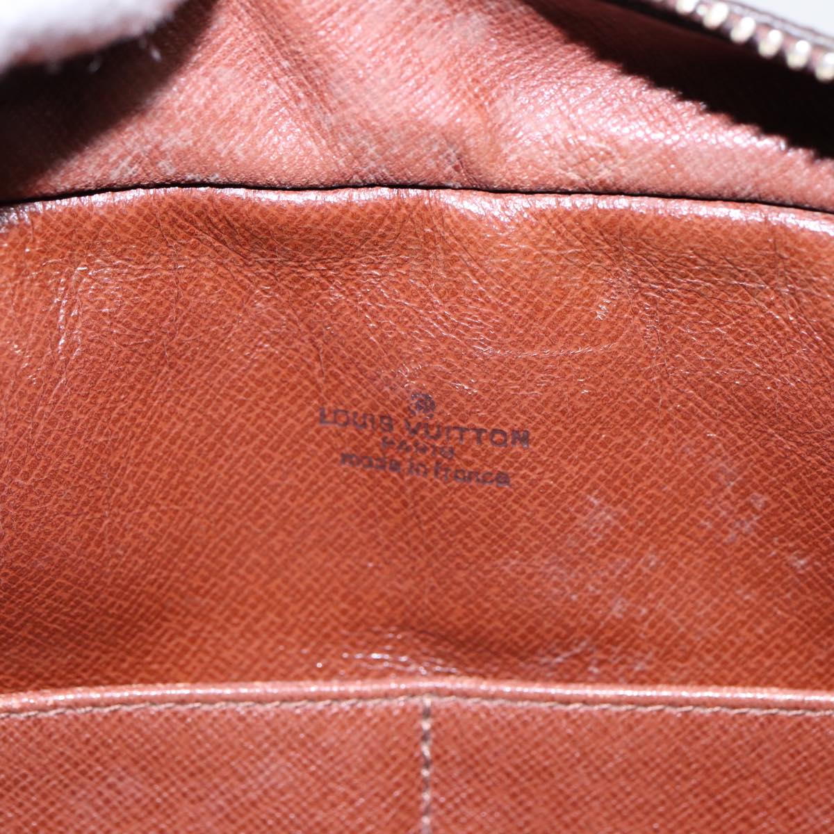 Louis Vuitton Compiegne 28 Brown Canvas Clutch Bag