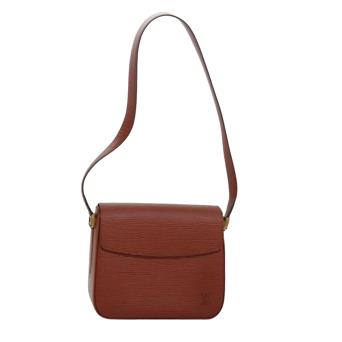 Louis Vuitton Buci Brown Leather Shoulder Bag