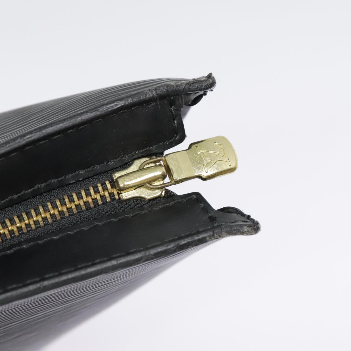 Louis Vuitton Saint Jacques Black Leather Handbag