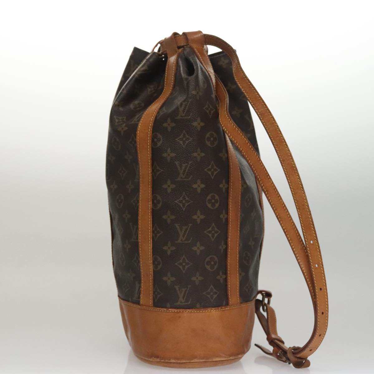 Louis Vuitton Randonnée Brown Canvas Shoulder Bag