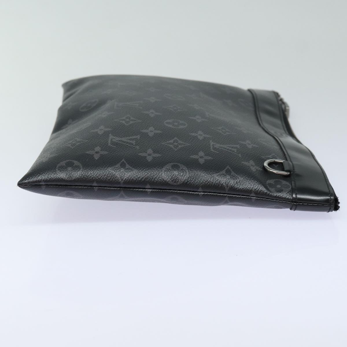 Louis Vuitton Discovery Black Canvas Clutch Bag