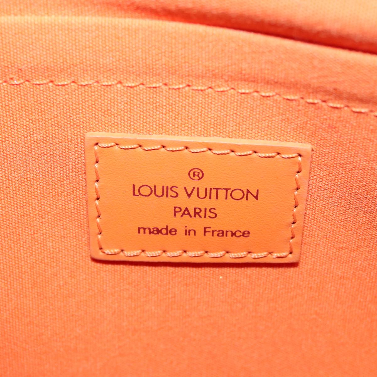 Louis Vuitton Danura Orange Leather Handbag