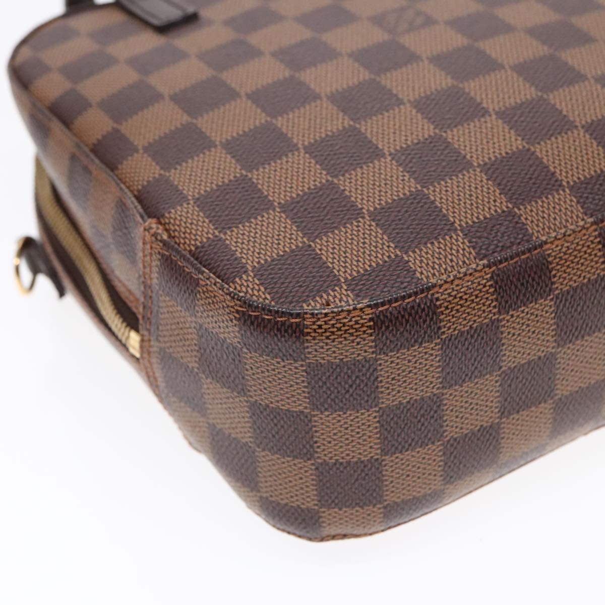 Louis Vuitton Spontini Brown Canvas Handbag