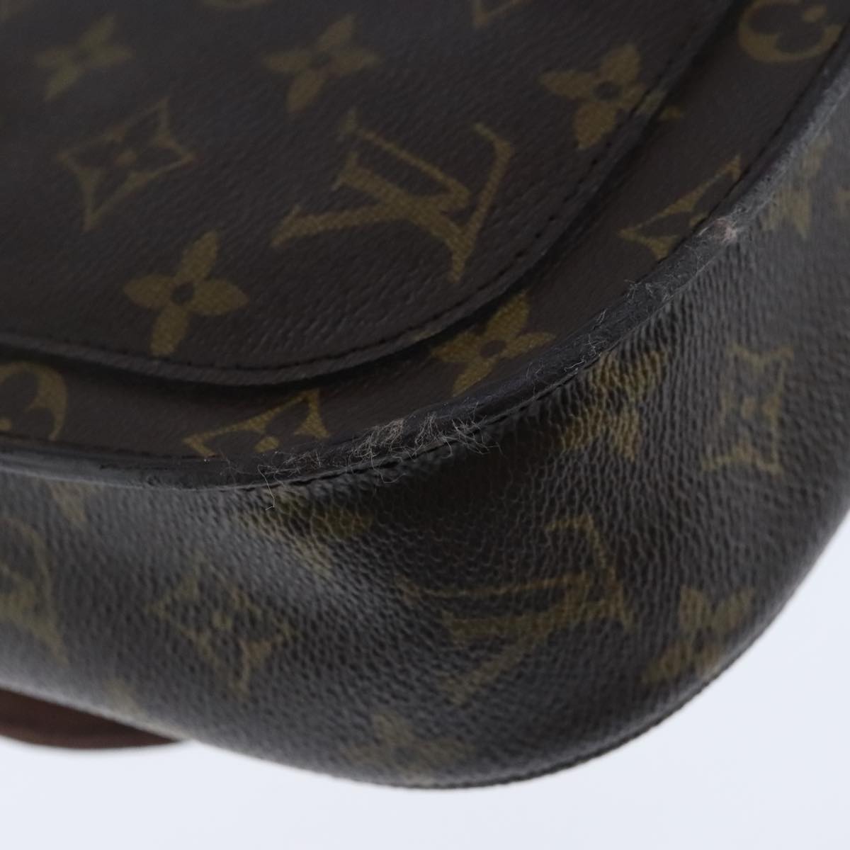 Louis Vuitton Saint Cloud Brown Canvas Shoulder Bag