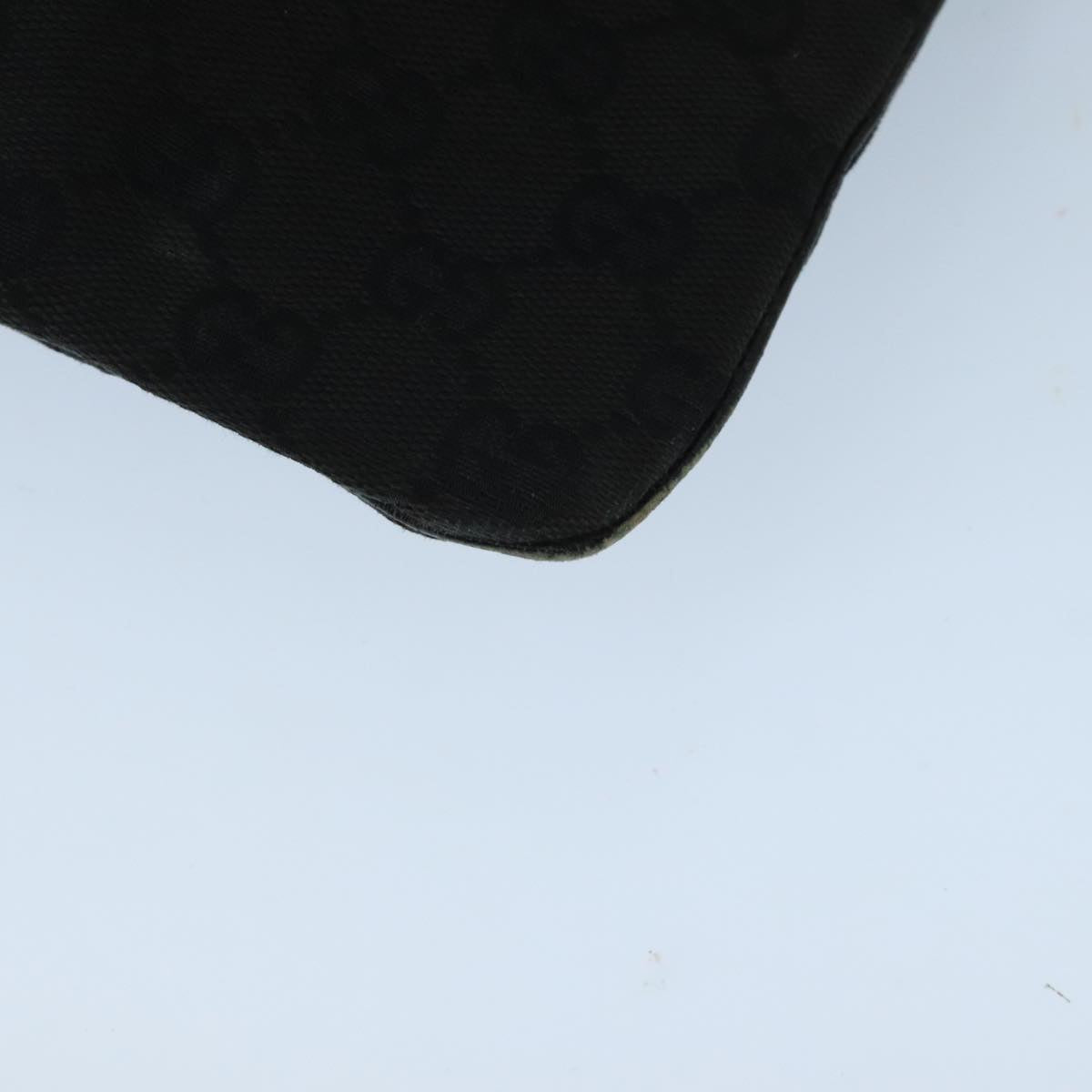Gucci Black Canvas Shoulder Bag