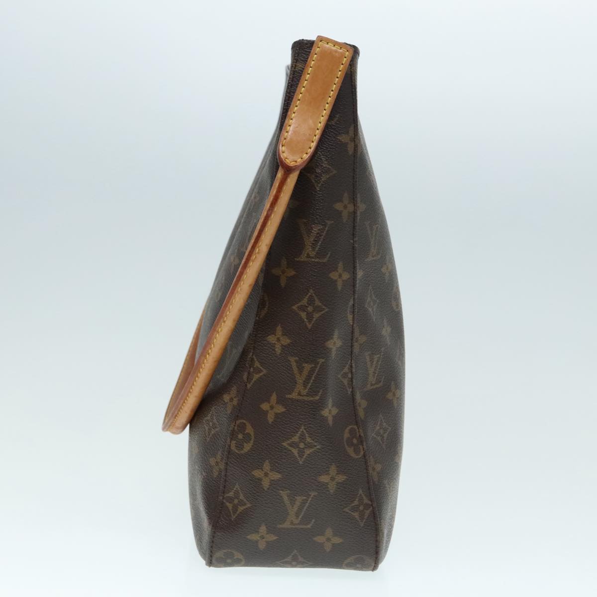 Louis Vuitton Looping Brown Canvas Shoulder Bag